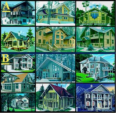 Примеры правильных и неправильных домов по VASTU.